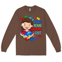Chestnut Stim your heart out Long Sleeve Tee - FaDigitalArtStudio