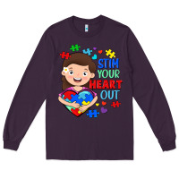 Plum Stim your heart out Long Sleeve Tee - FaDigitalArtStudio