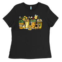 Black Honey bee coffee cups Ladies Tee - HowdyJamesFarm