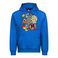 Cobalt retro autism awareness Urban Hoodie - JahusDesignShop