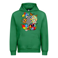 Emerald retro autism awareness Urban Hoodie - JahusDesignShop