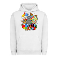 Pigment Lunar Rock retro autism awareness Urban Hoodie - JahusDesignShop