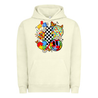 Pigment Pistachio retro autism awareness Urban Hoodie - JahusDesignShop