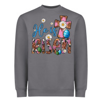 Storm he is risen cross Heavyweight Sweatshirt - Artiststas