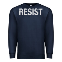 Navy resist united states america protest rebel political Premium Sweatshirt - maiPhamDesign