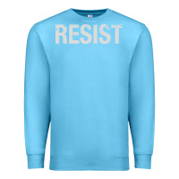 Ocean Blue resist united states america protest rebel political Premium Sweatshirt - maiPhamDesign