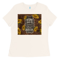 Bone we let the liquor talk with sunflowers Ladies Tee - TumblerDesignByShophia