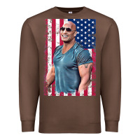 Chestnut Dwayne The Rock Johnson Men Gift Premium Sweatshirt - maiPhamDesign