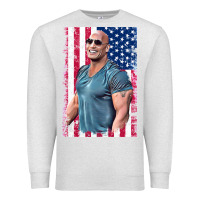 Oatmeal Heather Dwayne The Rock Johnson Men Gift Premium Sweatshirt - maiPhamDesign
