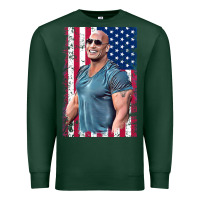 Sports Green Dwayne The Rock Johnson Men Gift Premium Sweatshirt - maiPhamDesign