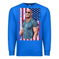 True Royal Dwayne The Rock Johnson Men Gift Premium Sweatshirt - maiPhamDesign