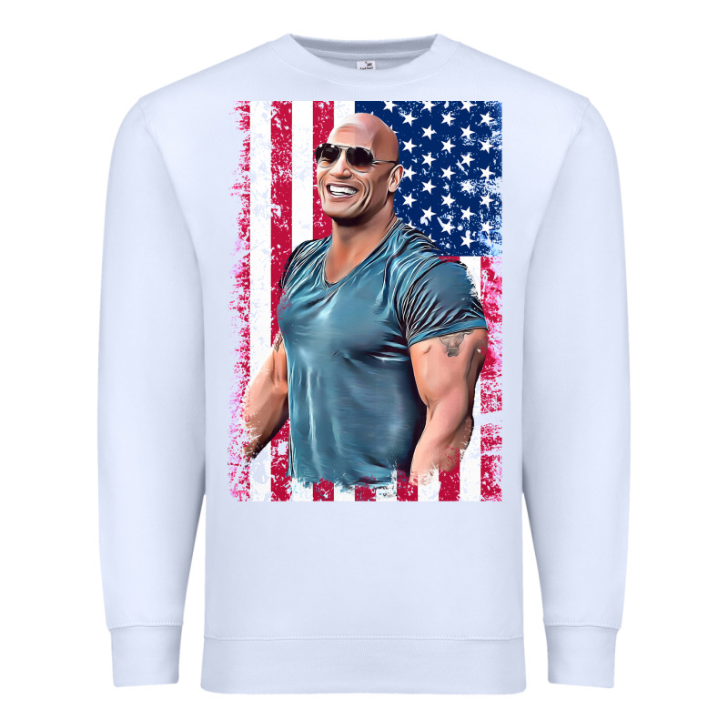 Dwayne The Rock Johnson Men Gift Premium Sweatshirt by maiPhamDesign | Teevron