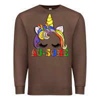 Chestnut autism au some  unicorn Premium Sweatshirt - AdoDesignShop