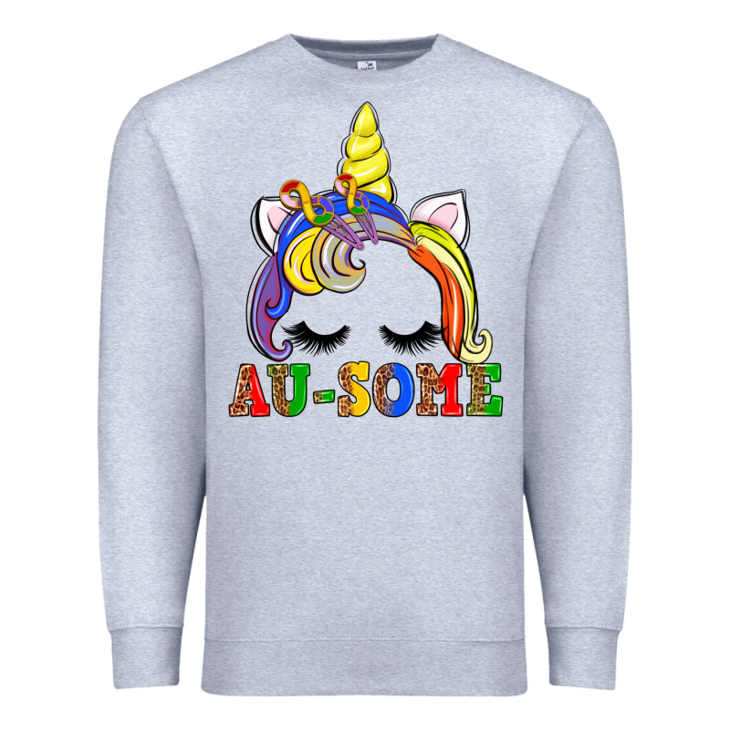Autism Au Some  Unicorn Premium Sweatshirt by AdoDesignShop | Teevron