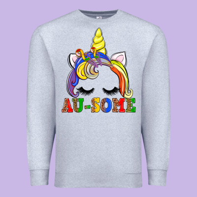 Autism Au Some  Unicorn Premium Sweatshirt Designed By Adodesignshop