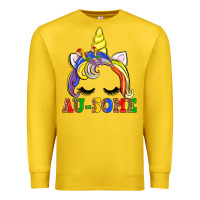 Lemon autism au some  unicorn Premium Sweatshirt - AdoDesignShop