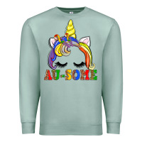 Seafoam autism au some  unicorn Premium Sweatshirt - AdoDesignShop