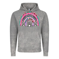 Cloud Rock Easter bunny rainbow Vintage Hoodie - OliviaCreatesArt