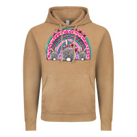Vintage Camel Easter bunny rainbow Vintage Hoodie - OliviaCreatesArt