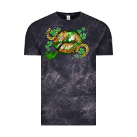 Cloud Black St. Patrick's Day lips Vintage Tee - CowGirlArtShop