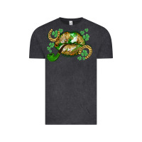 Vintage Black St. Patrick's Day lips Vintage Tee - CowGirlArtShop