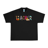 Black teacher Urban Heavy Tee - OliviaCreatesArt