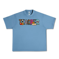 Pebble Blue teacher Urban Heavy Tee - OliviaCreatesArt