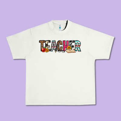Teacher Urban Heavy Tee Designed By Oliviacreatesart