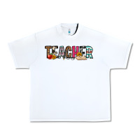 White teacher Urban Heavy Tee - OliviaCreatesArt