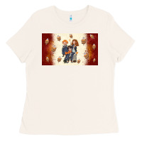 Bone cartoon wizards Ladies Tee - TumblerDesignByShophia