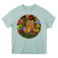 Arona Brown Cow Christmas Heavy Core Tee - RanaPortraitStore