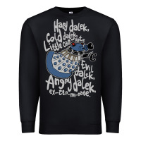 Black Little can of hate movie special dalek Premium Sweatshirt - maiPhamDesign
