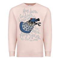 Pale Pink Little can of hate movie special dalek Premium Sweatshirt - maiPhamDesign
