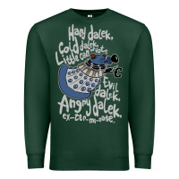Sports Green Little can of hate movie special dalek Premium Sweatshirt - maiPhamDesign