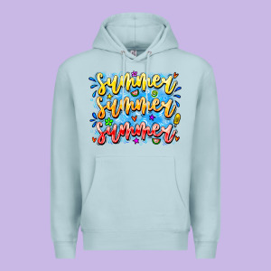 Summer Summer Summer Premium Hoodie Designed By Cowhidedigitalart