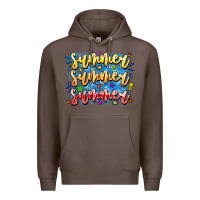 Coffee Summer Summer Summer Premium Hoodie - CowhideDigitalArt