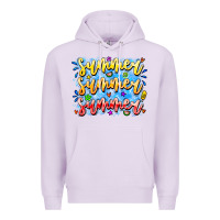 Lilac Summer Summer Summer Premium Hoodie - CowhideDigitalArt