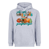 Just A Girl Who Loves Pumpkin Spice Heavyweight Hoodie | Teevron