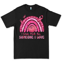 Black i wear pink for someone i love Premium Tee - texasbilliewilder