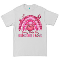 Dove Grey i wear pink for someone i love Premium Tee - texasbilliewilder