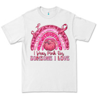 White i wear pink for someone i love Premium Tee - texasbilliewilder