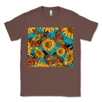 Chestnut rustic sunflowers Classic Tee - TumblerDesignByShophia