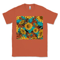 Copper rustic sunflowers Classic Tee - TumblerDesignByShophia