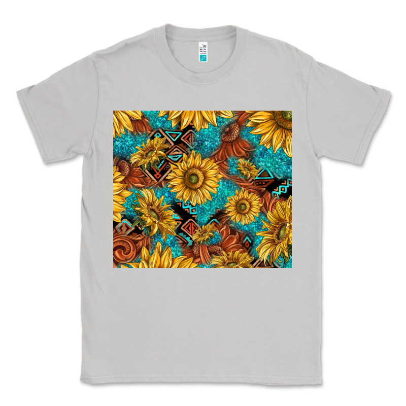 Rustic Sunflowers Classic Tee by TumblerDesignByShophia | Teevron