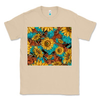 Mushroom rustic sunflowers Classic Tee - TumblerDesignByShophia
