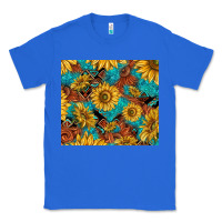 True Royal rustic sunflowers Classic Tee - TumblerDesignByShophia