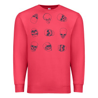 Cardinal Skulls Premium Sweatshirt - maiPhamDesign