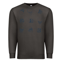Smoke Skulls Premium Sweatshirt - maiPhamDesign