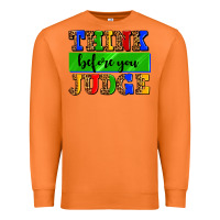 Carrot think before you judge Premium Sweatshirt - AdoDesignShop