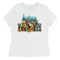 White Horse Mom Ladies Tee - HowdyJamesFarm